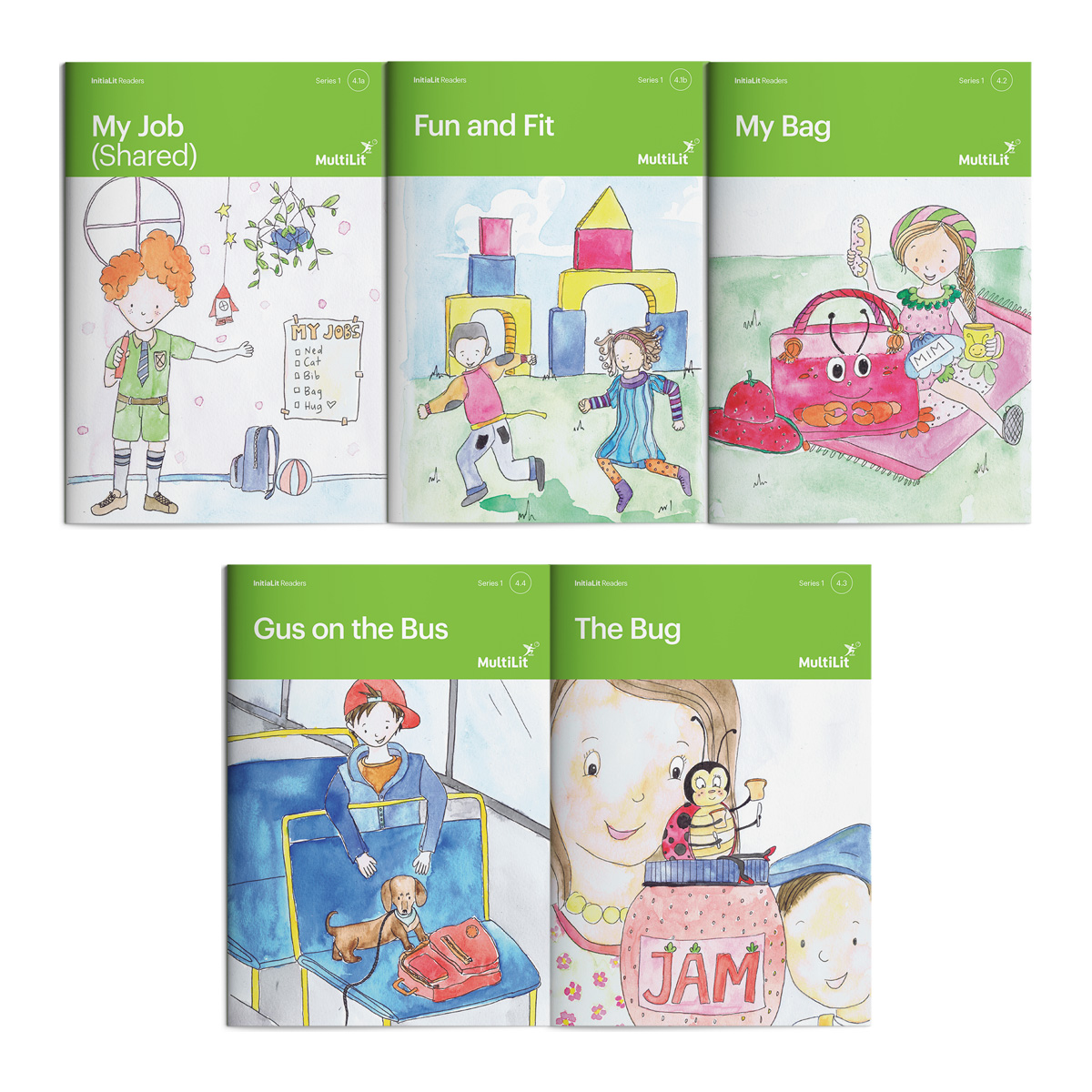 InitiaLit Readers Level 4, Series 1 Bundle