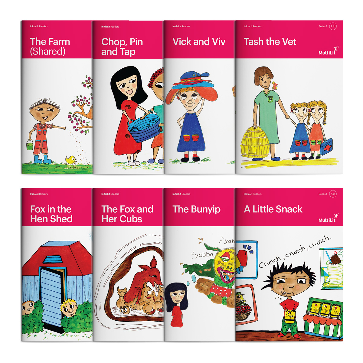 InitiaLit Readers Level 7, Series 1 Bundle