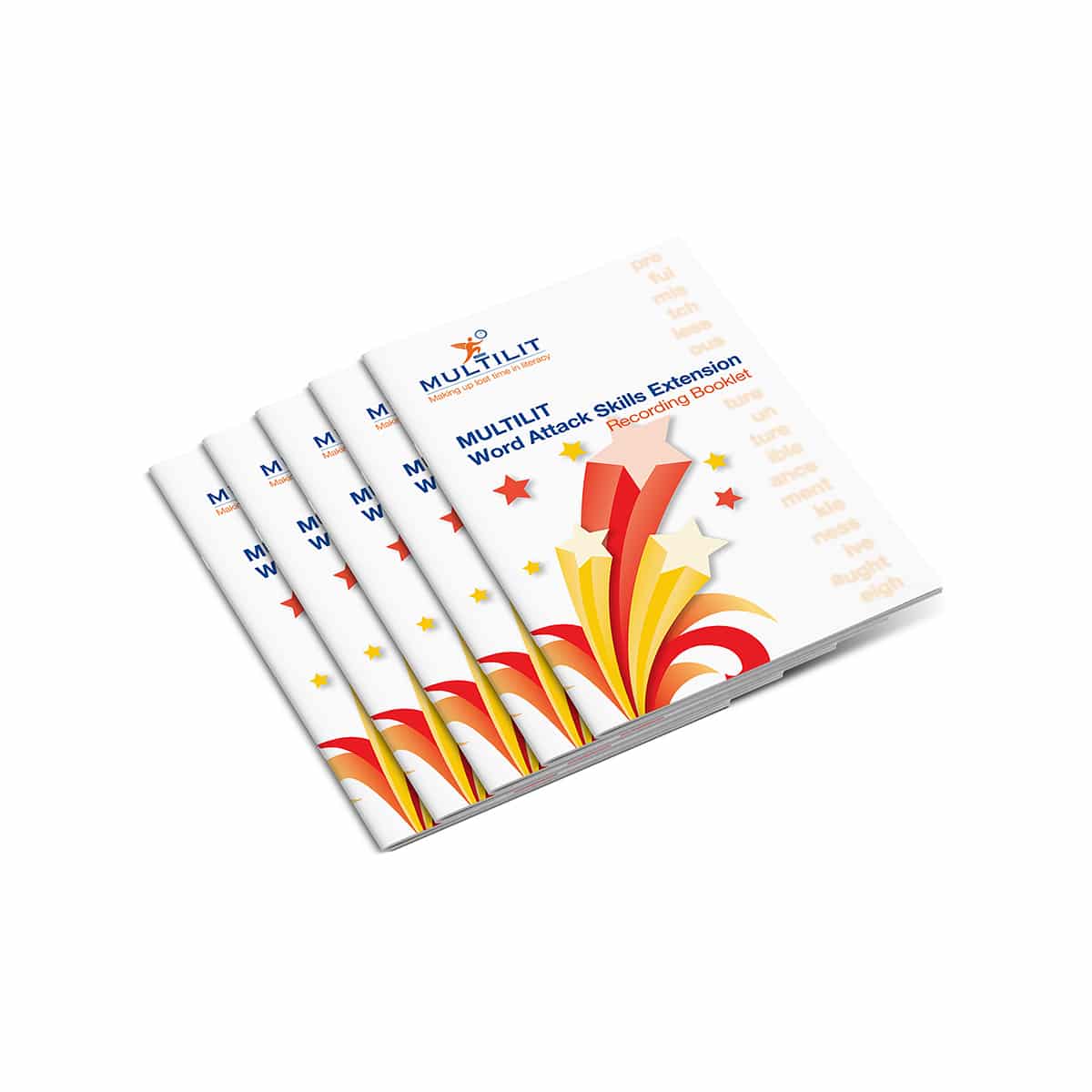 Word Attack Skills Extension Recording Booklet Pack (5 copies)