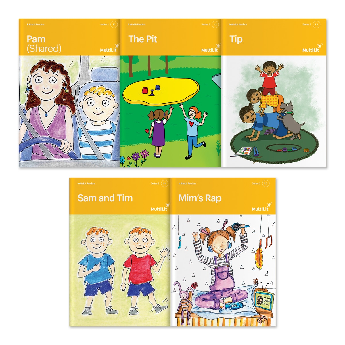 InitiaLit Readers Level 1, Series 2 Bundle