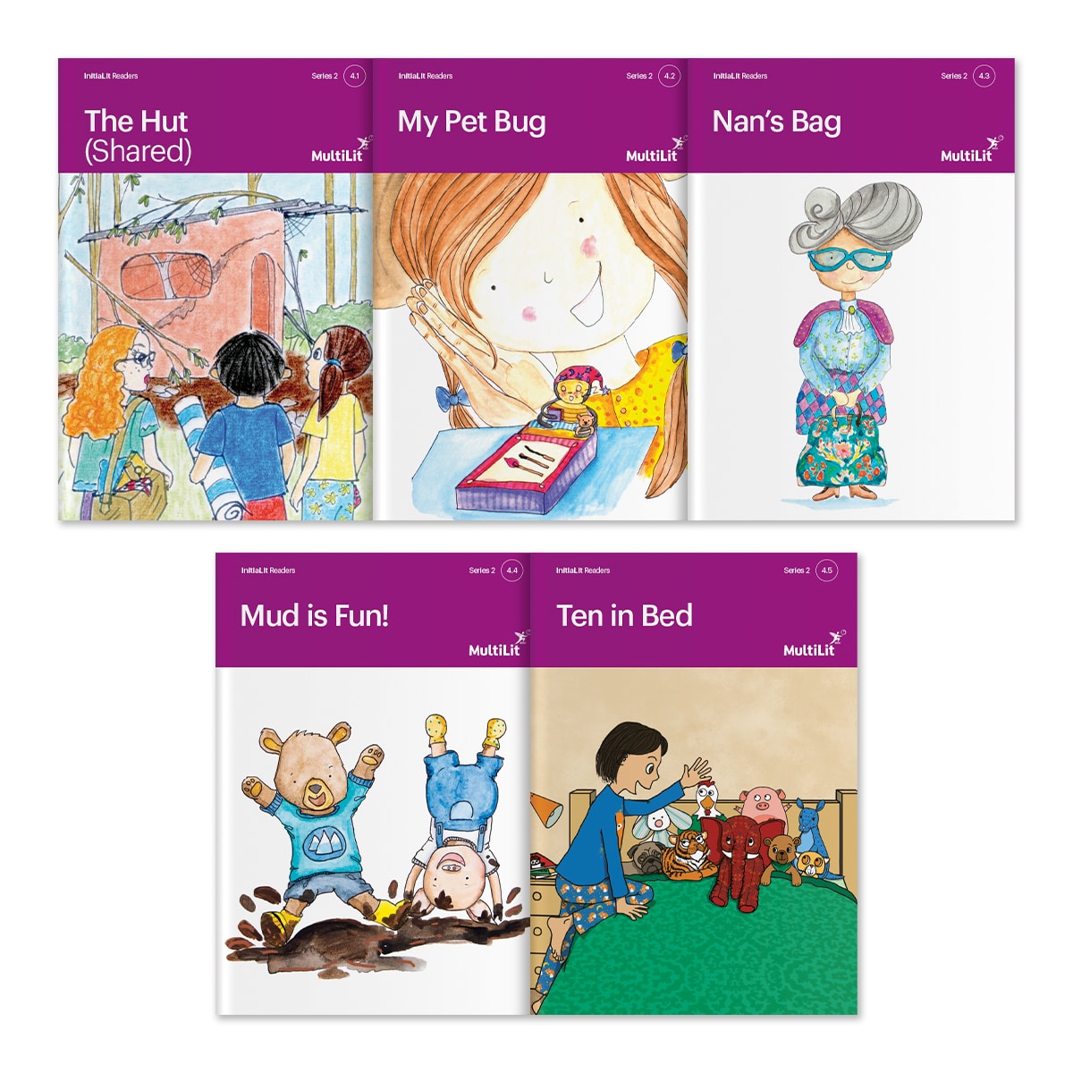 InitiaLit Readers Level 4, Series 2 Bundle