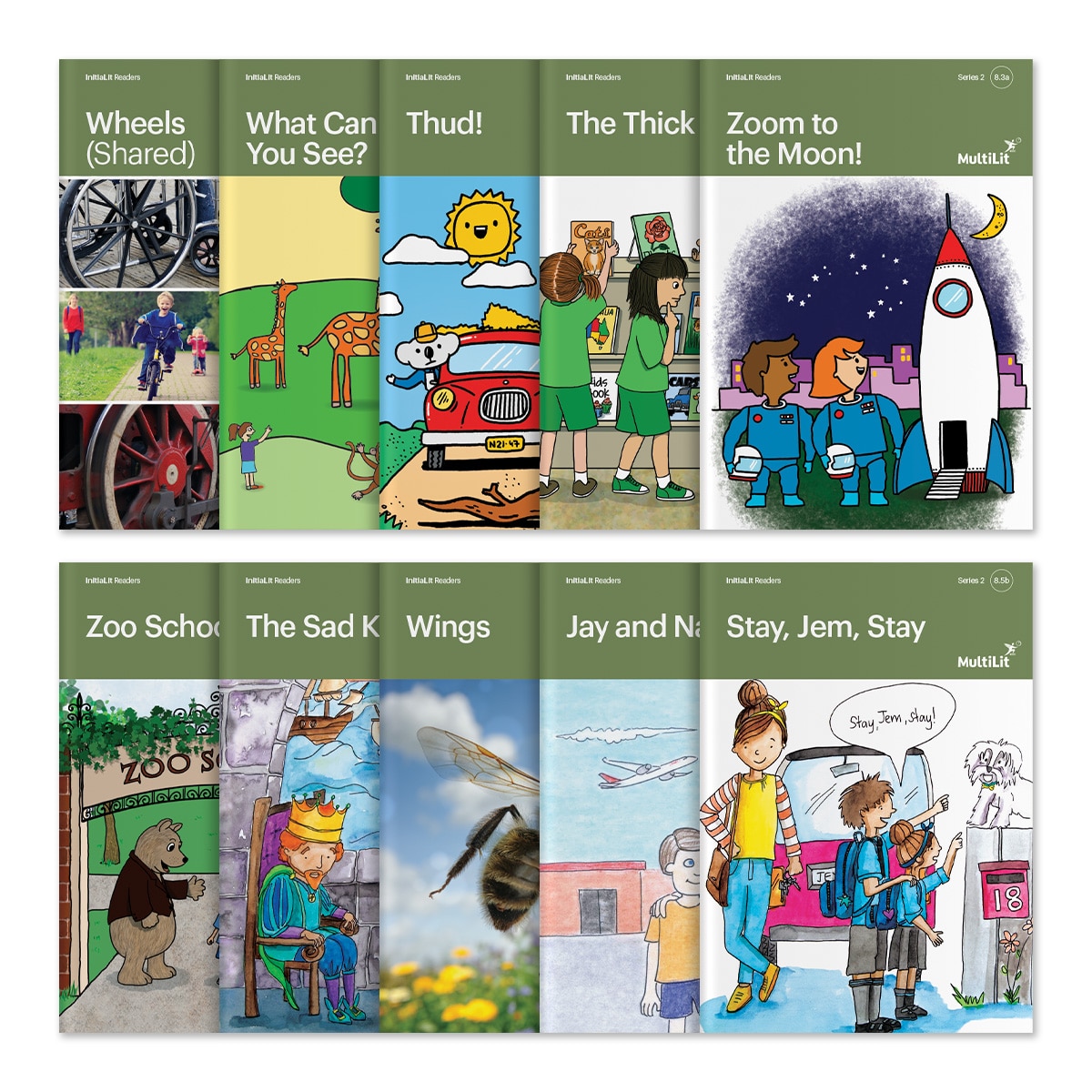 InitiaLit Readers Level 8, Series 2 Bundle