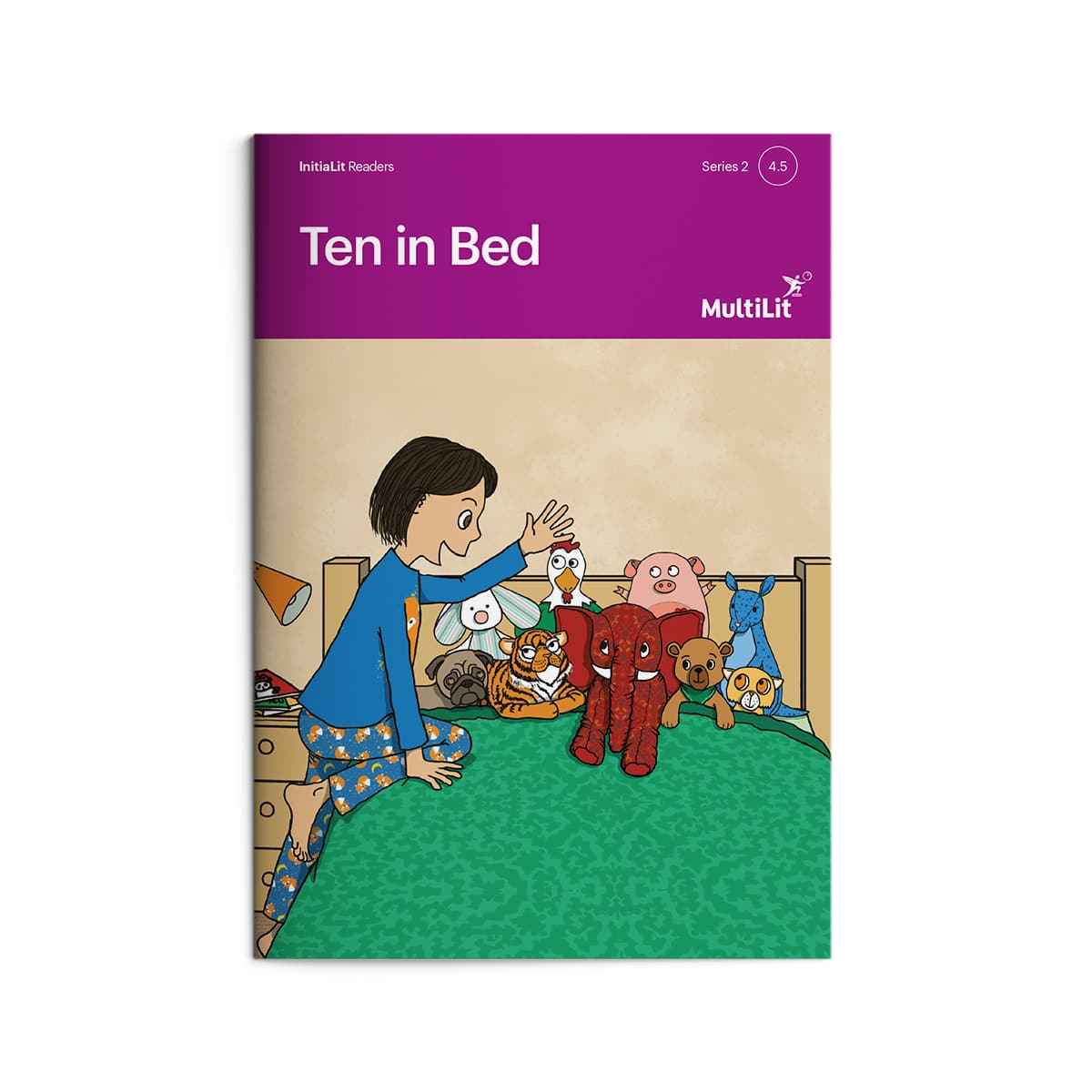 InitiaLit Reader 4.5 Ten in Bed