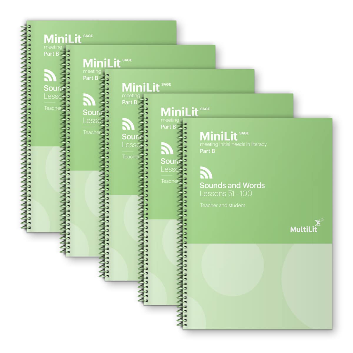 MiniLit Sage Part B Sounds and Words Pack (5 copies)