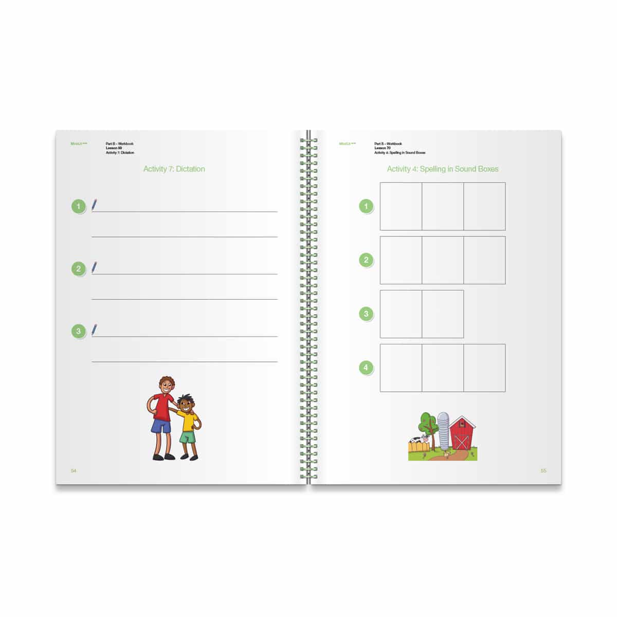 MiniLit Sage Part B Student Workbook Pack (NSW font - 5 copies) - Image 3