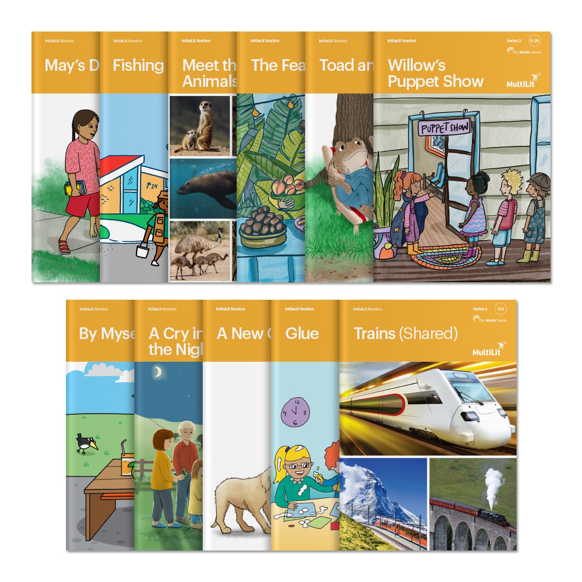 InitiaLit Readers Level 11, The Wattle Series Bundle