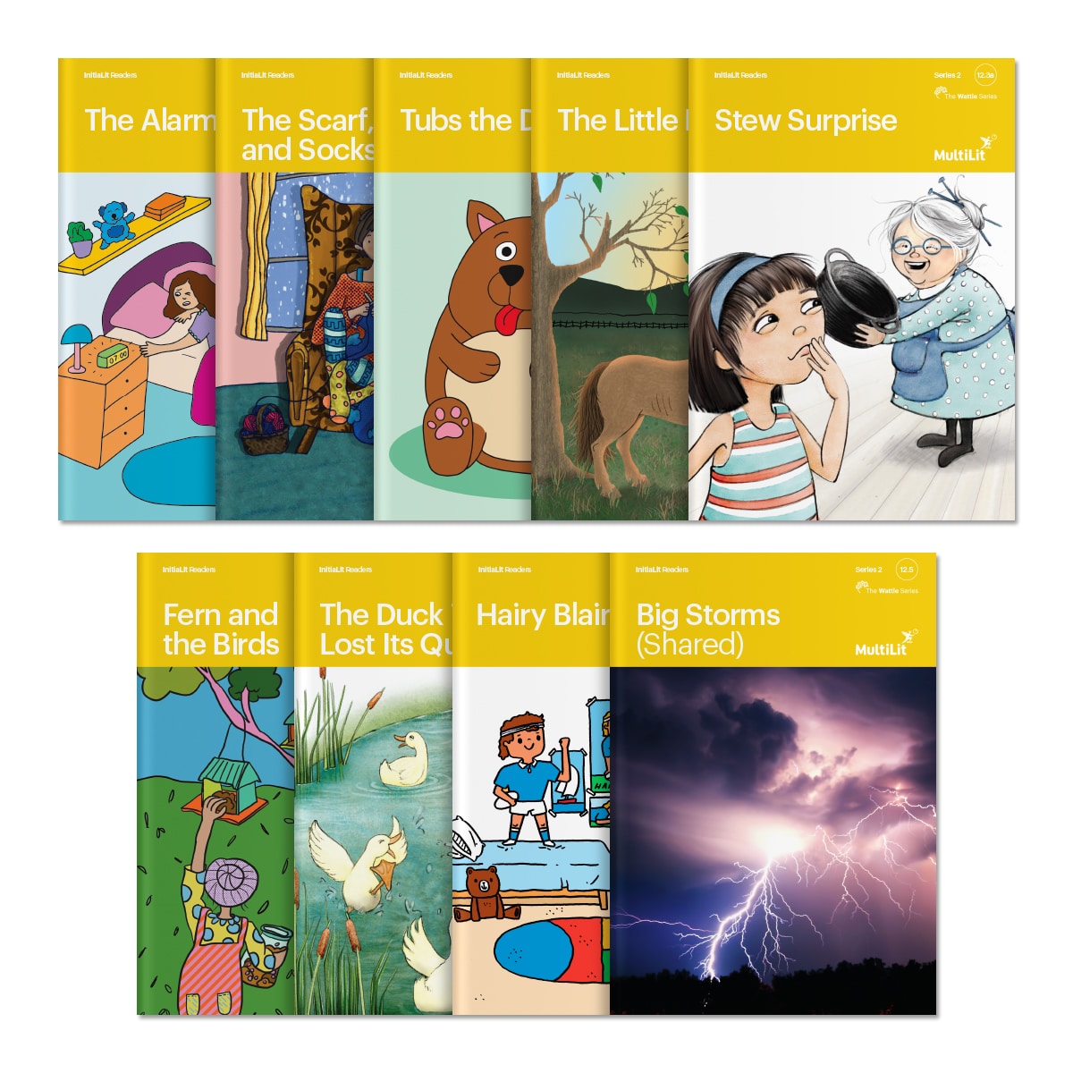 InitiaLit Readers Level 12, The Wattle Series Bundle