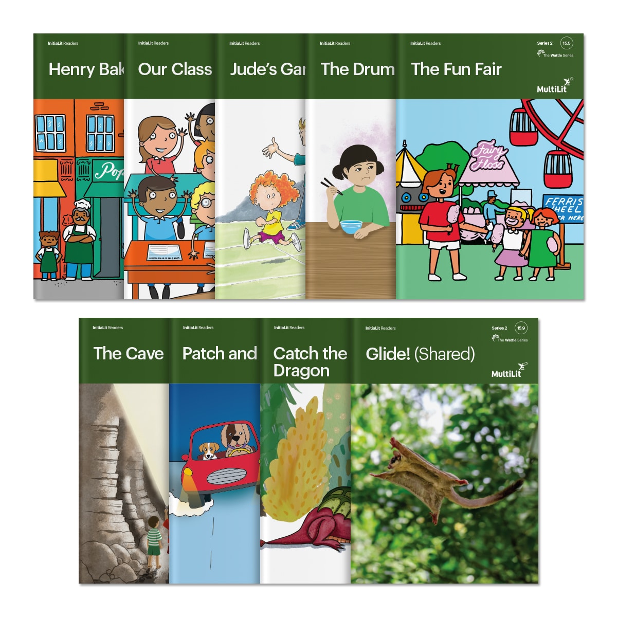 InitiaLit Readers Level 15, The Wattle Series Bundle