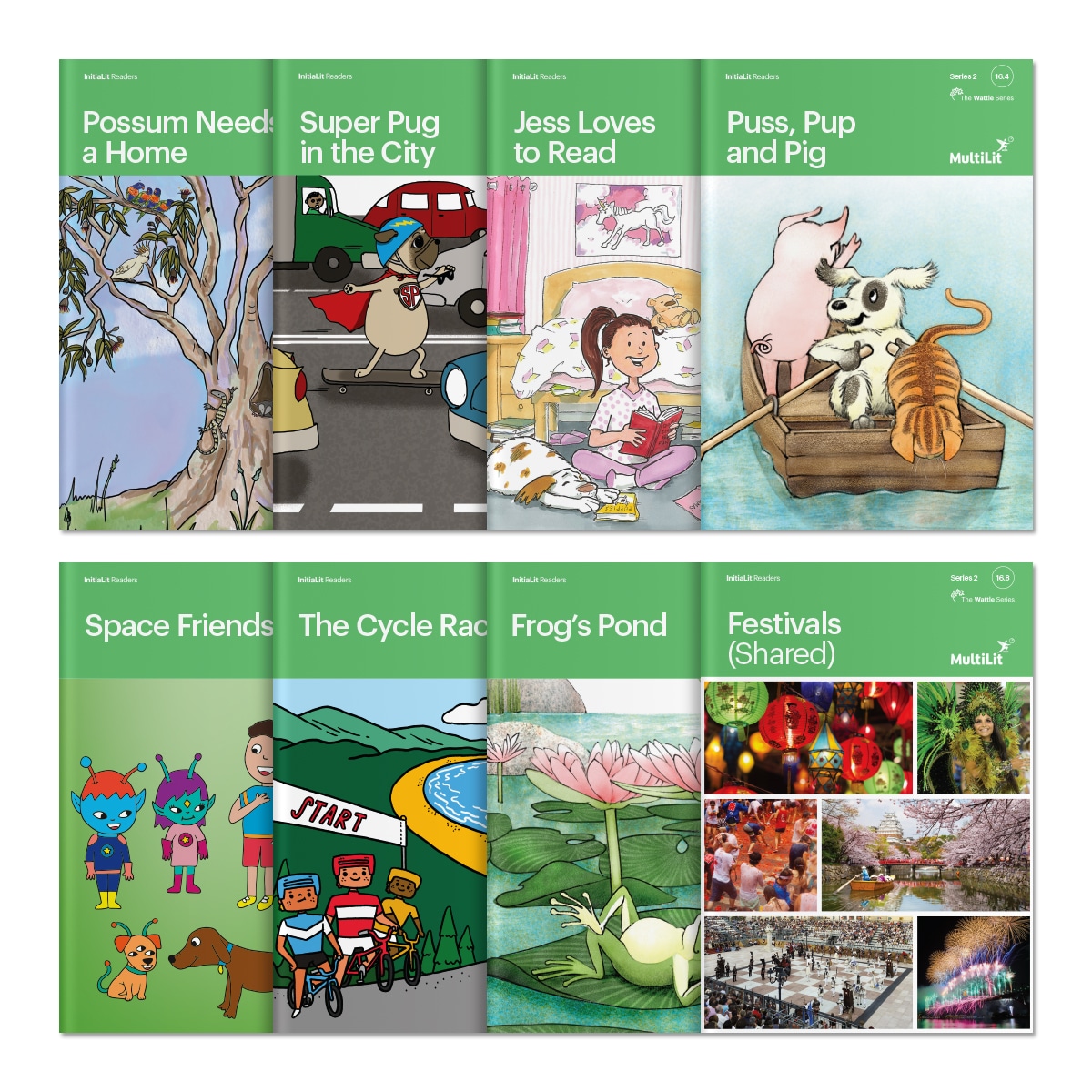 InitiaLit Readers Level 16, The Wattle Series Bundle