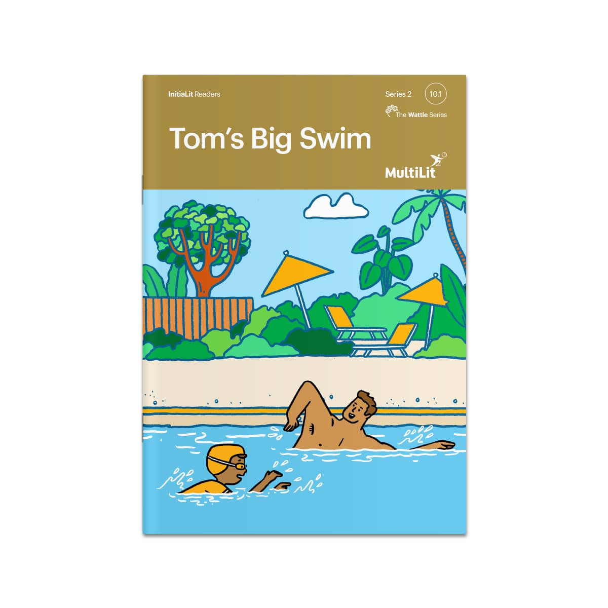 InitiaLit Reader 10.1 Tom’s Big Swim (The Wattle Series)