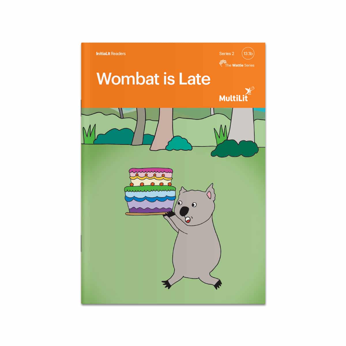 InitiaLit Reader 13.1b Wombat is Late (The Wattle Series)