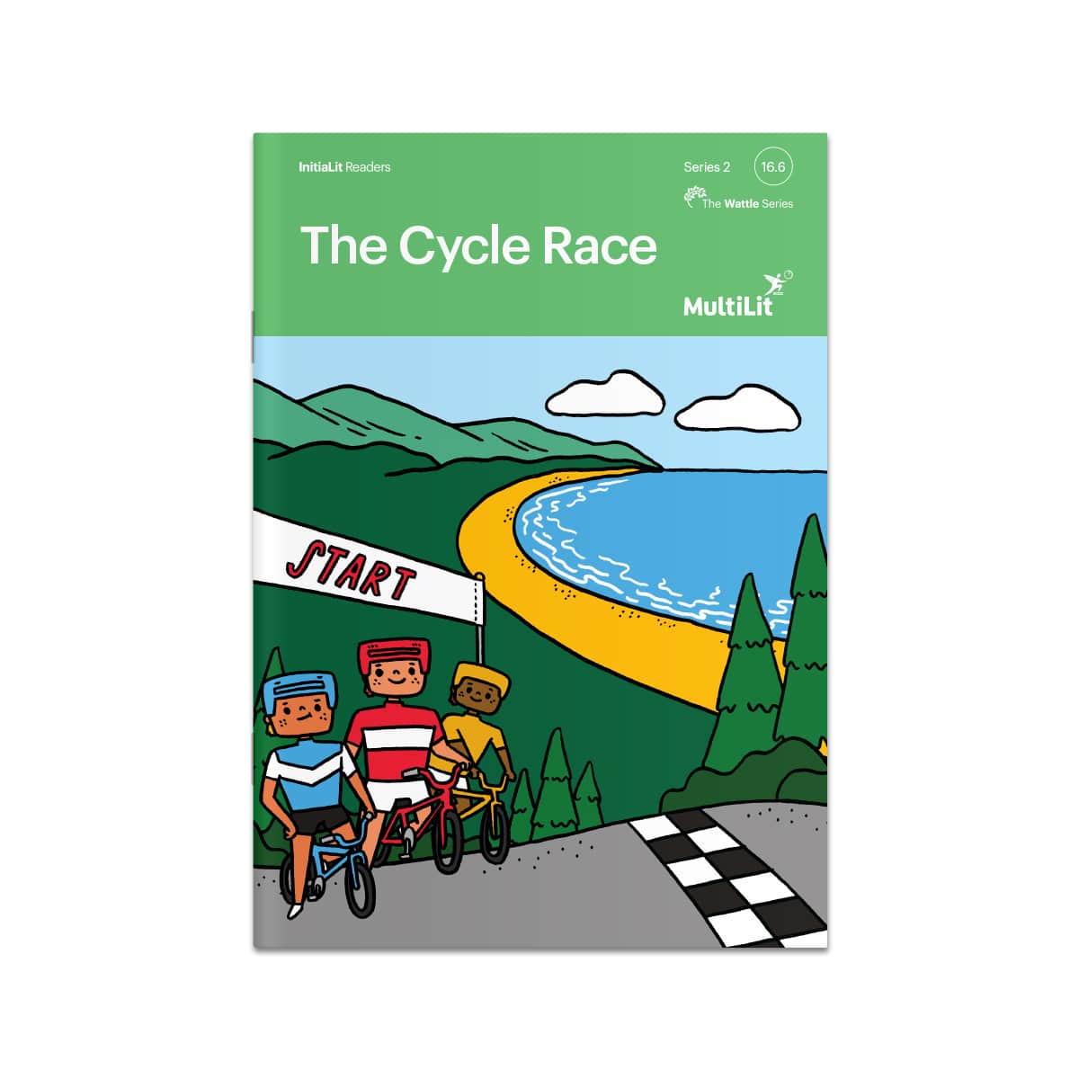 InitiaLit Reader 16.6 The Cycle Race (The Wattle Series)