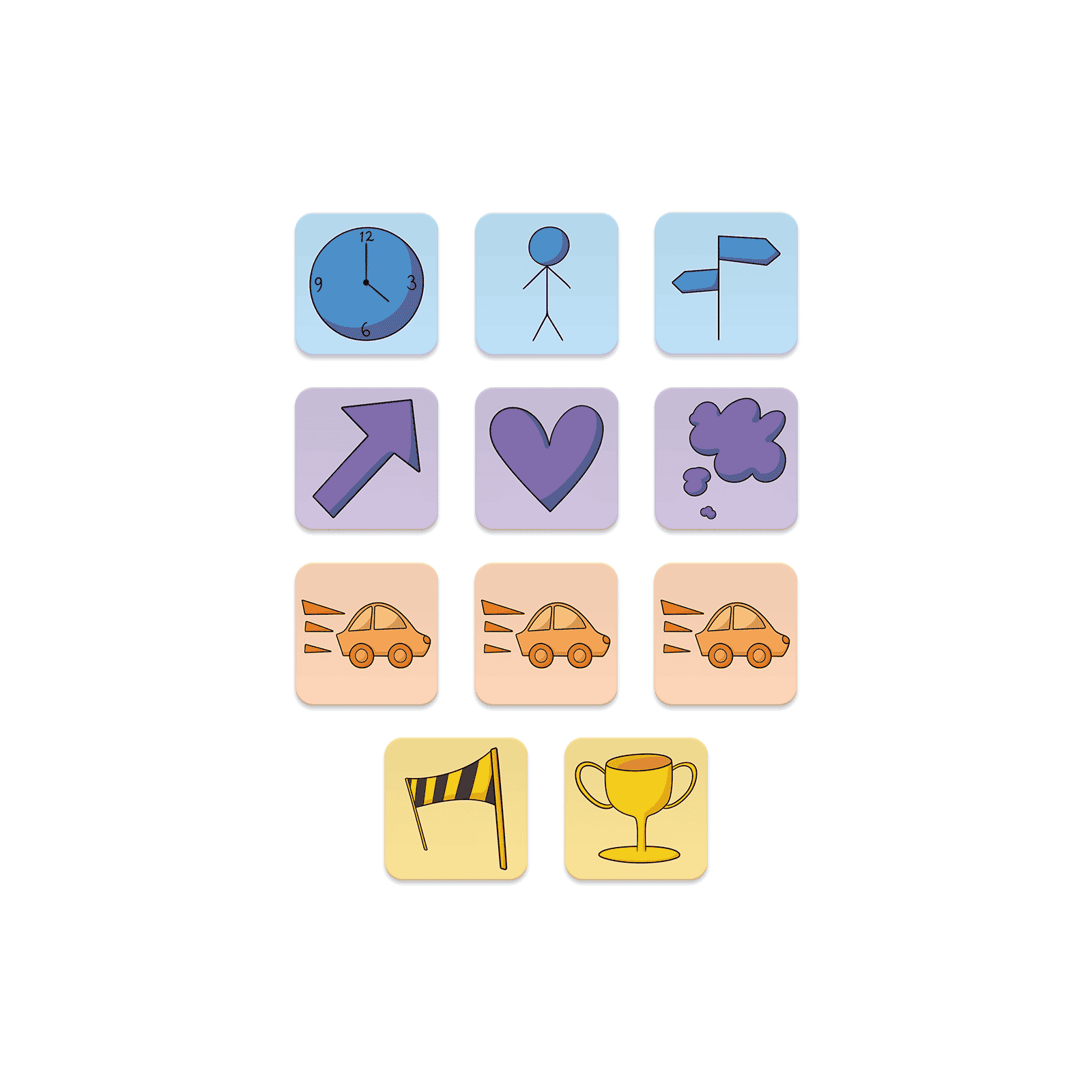 LanguageLift Story Track Icons