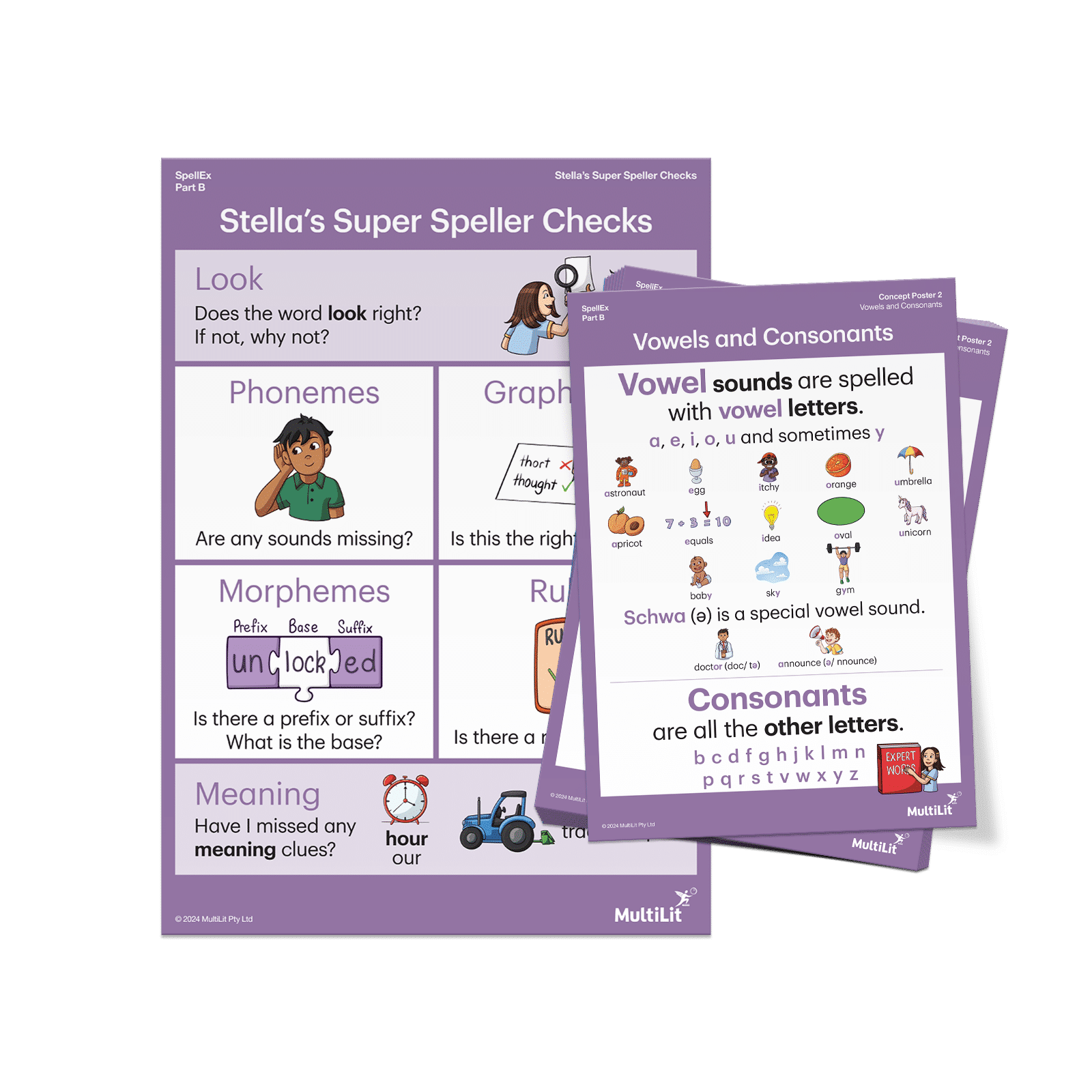 SpellEx Part B Poster Pack